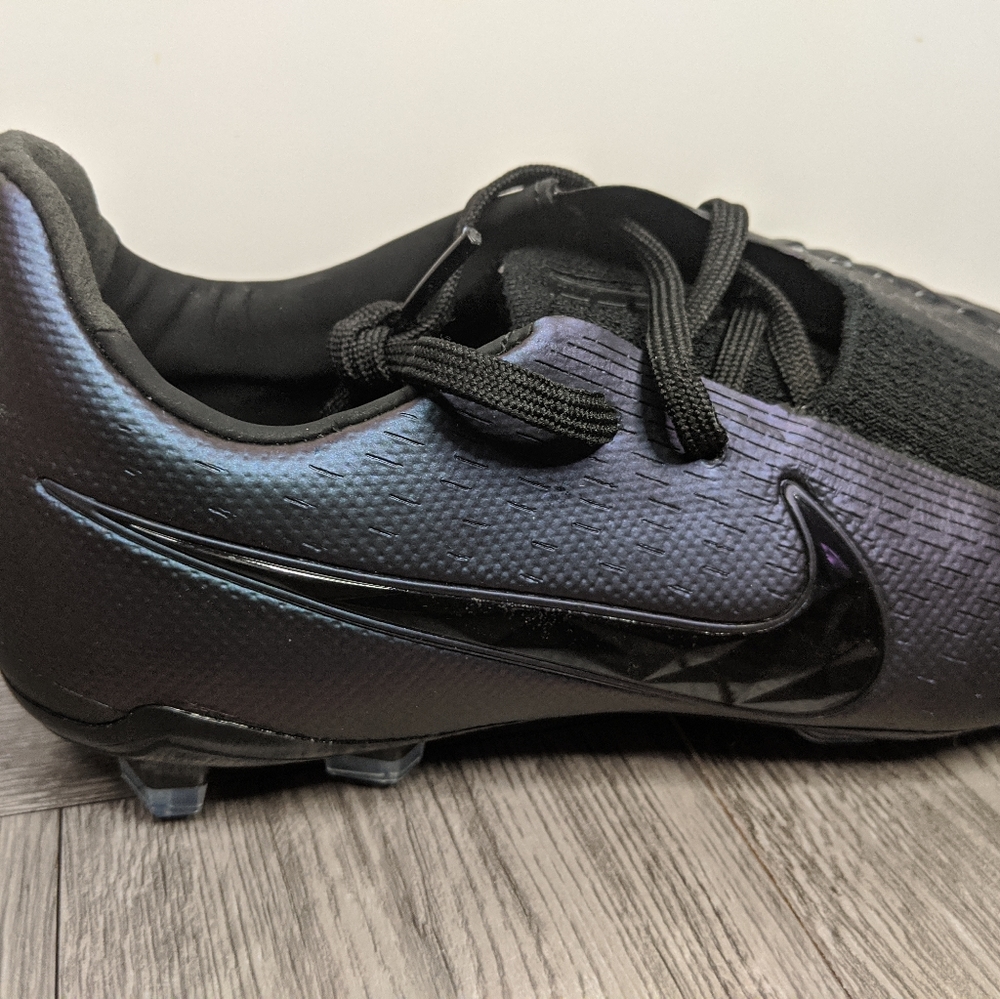 New Nike Jr. Phantom Venom Elite FG Black/Black - Picture 3 of 10
